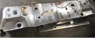 Industrial laser rust removal on automotive seat frames - King's laser